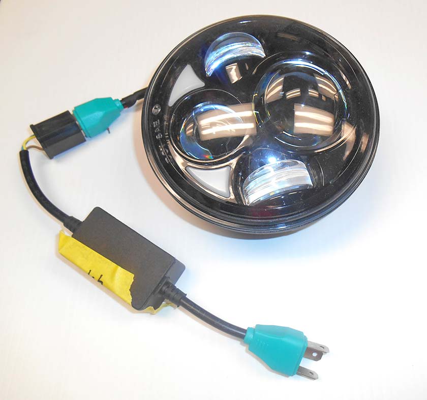 Checker Motor Cars LED Headlight